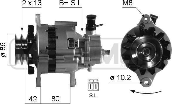 ERA 210342R - Generator alexcarstop-ersatzteile.com