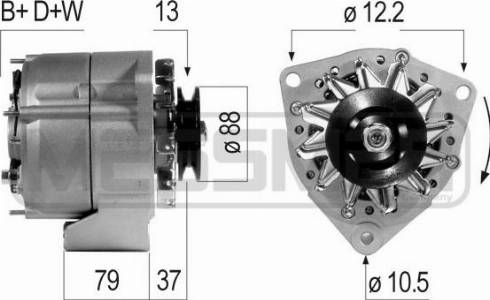 ERA 210314R - Generator alexcarstop-ersatzteile.com