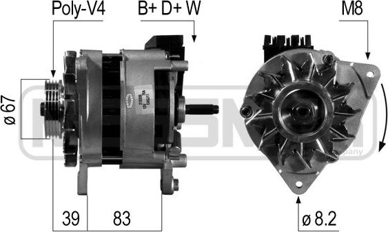 ERA 210335A - Generator alexcarstop-ersatzteile.com