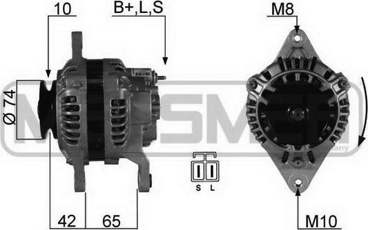 ERA 210378 - Generator alexcarstop-ersatzteile.com