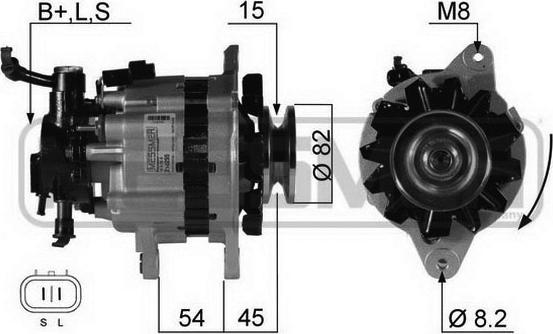 ERA 210255 - Generator alexcarstop-ersatzteile.com