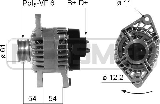 ERA 210263 - Generator alexcarstop-ersatzteile.com