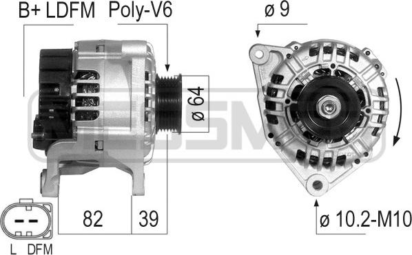 ERA 210200 - Generator alexcarstop-ersatzteile.com