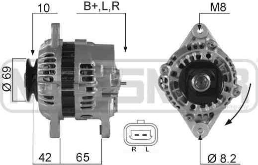 ERA 210208A - Generator alexcarstop-ersatzteile.com