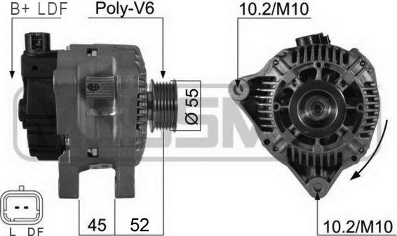 ERA 210207 - Generator alexcarstop-ersatzteile.com