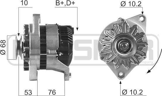 ERA 210214R - Generator alexcarstop-ersatzteile.com