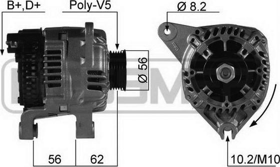 ERA 210218A - Generator alexcarstop-ersatzteile.com