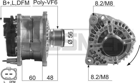 ERA 210231 - Generator alexcarstop-ersatzteile.com