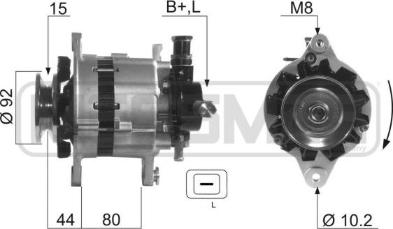 ERA 210276A - Generator alexcarstop-ersatzteile.com