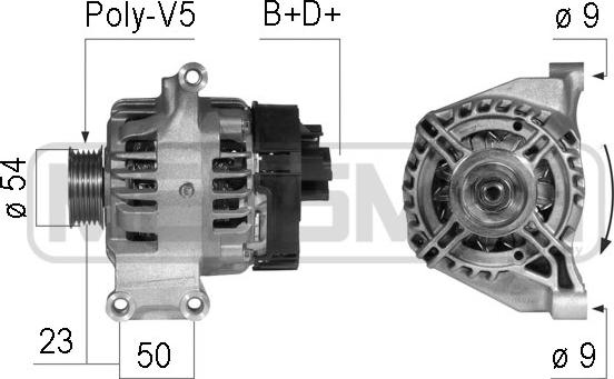 ERA 210744A - Generator alexcarstop-ersatzteile.com