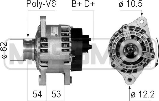 ERA 210759 - Generator alexcarstop-ersatzteile.com