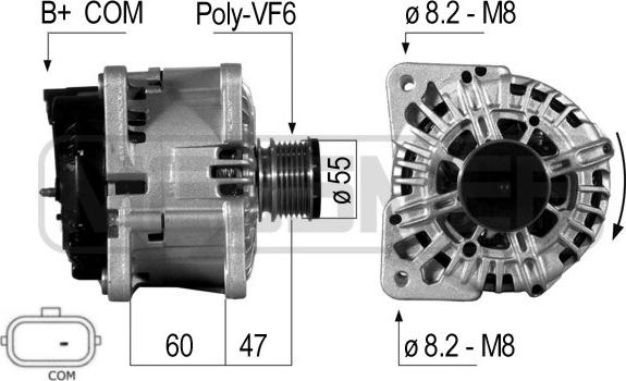 ERA 210705 - Generator alexcarstop-ersatzteile.com