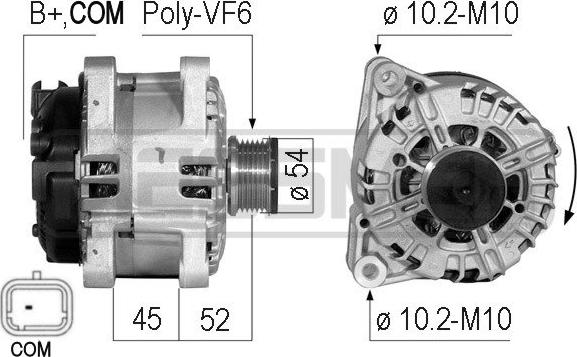 ERA 210717 - Generator alexcarstop-ersatzteile.com