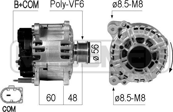 ERA 210732 - Generator alexcarstop-ersatzteile.com