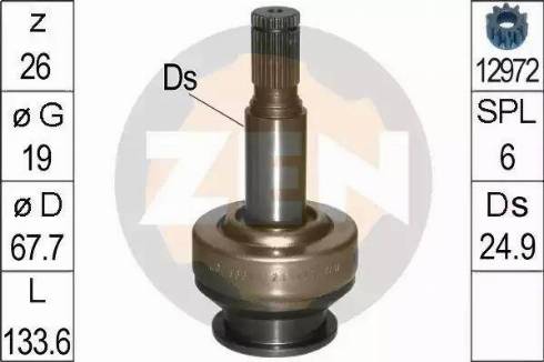 ERA 225 709 - Ritzel, Starter alexcarstop-ersatzteile.com