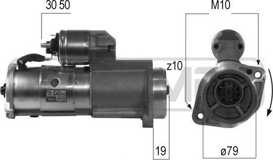 ERA 220497 - Starter alexcarstop-ersatzteile.com