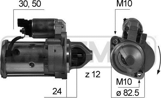 ERA 220511 - Starter alexcarstop-ersatzteile.com