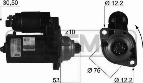 ERA 220055 - Starter alexcarstop-ersatzteile.com