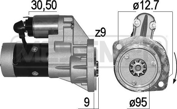 ERA 220003 - Starter alexcarstop-ersatzteile.com