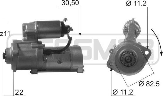 ERA 220195R - Starter alexcarstop-ersatzteile.com