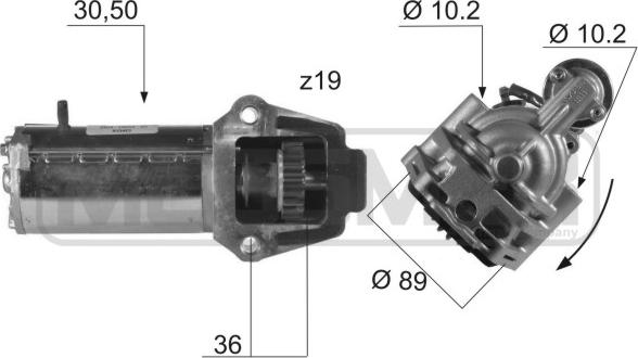 ERA 220157 - Starter alexcarstop-ersatzteile.com