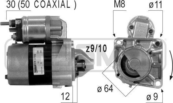 ERA 220376 - Starter alexcarstop-ersatzteile.com