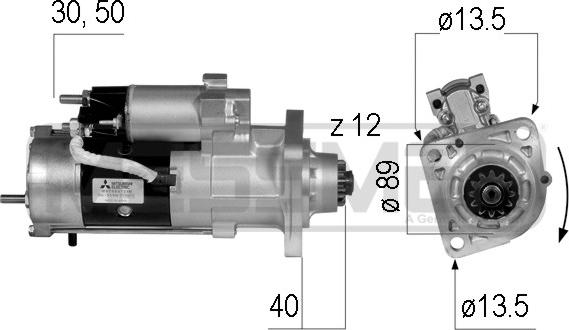 ERA 220224 - Starter alexcarstop-ersatzteile.com