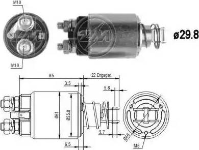 ERA 227611 - Magnetschalter, Starter alexcarstop-ersatzteile.com