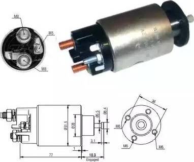 ERA 227291 - Magnetschalter, Starter alexcarstop-ersatzteile.com