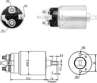 ERA ZM5981 - Magnetschalter, Starter alexcarstop-ersatzteile.com