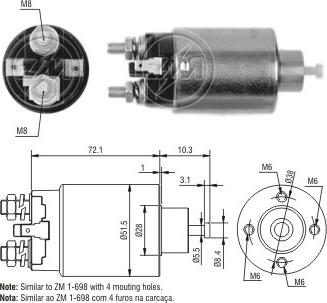 ERA ZM5698 - Magnetschalter, Starter alexcarstop-ersatzteile.com