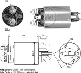 ERA ZM582 - Magnetschalter, Starter alexcarstop-ersatzteile.com