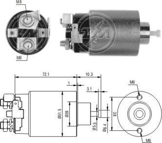 ERA ZM698 - Magnetschalter, Starter alexcarstop-ersatzteile.com