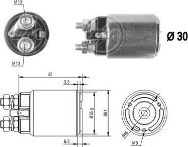 ERA ZM654 - Magnetschalter, Starter alexcarstop-ersatzteile.com