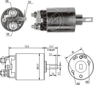 ERA ZM685 - Magnetschalter, Starter alexcarstop-ersatzteile.com