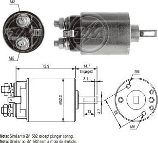 ERA ZM681 - Magnetschalter, Starter alexcarstop-ersatzteile.com