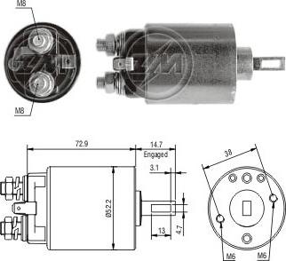 ERA ZM682 - Magnetschalter, Starter alexcarstop-ersatzteile.com