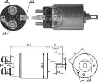 ERA ZM1981 - Magnetschalter, Starter alexcarstop-ersatzteile.com