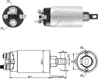 ERA ZM1895 - Magnetschalter, Starter alexcarstop-ersatzteile.com