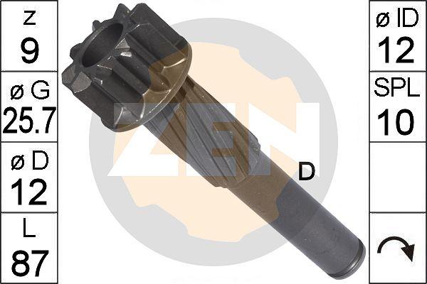 ERA ZN9566 - Ritzel, Starter alexcarstop-ersatzteile.com