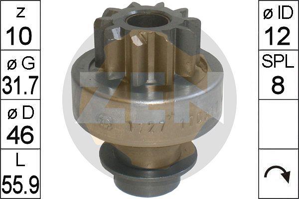 ERA ZN1727 - Ritzel, Starter alexcarstop-ersatzteile.com