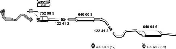 ERNST 060017 - Abgasanlage alexcarstop-ersatzteile.com