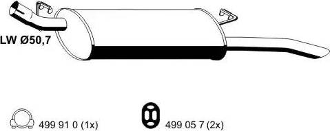 ERNST 033121 - Endschalldämpfer alexcarstop-ersatzteile.com