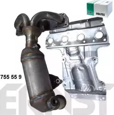 ERNST 755559 - Katalysator alexcarstop-ersatzteile.com