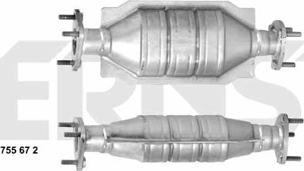 ERNST 755672 - Katalysator alexcarstop-ersatzteile.com