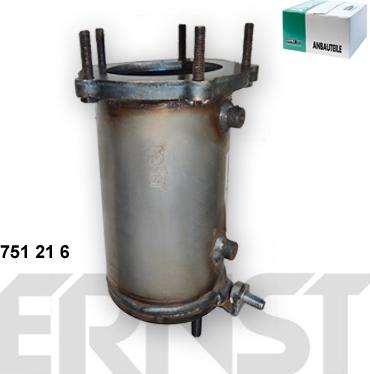 ERNST 751216 - Katalysator alexcarstop-ersatzteile.com