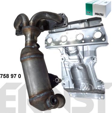 ERNST 758970 - Katalysator alexcarstop-ersatzteile.com