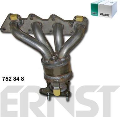 ERNST 752848 - Katalysator alexcarstop-ersatzteile.com