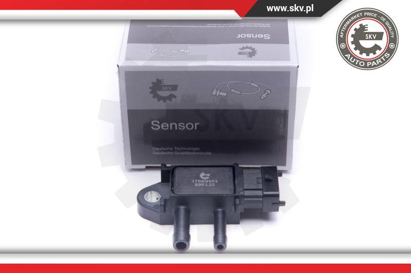 Esen SKV 17SKV663 - Sensor, Abgasdruck alexcarstop-ersatzteile.com