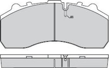 E.T.F. 12-5328 - Bremsbelagsatz, Scheibenbremse alexcarstop-ersatzteile.com